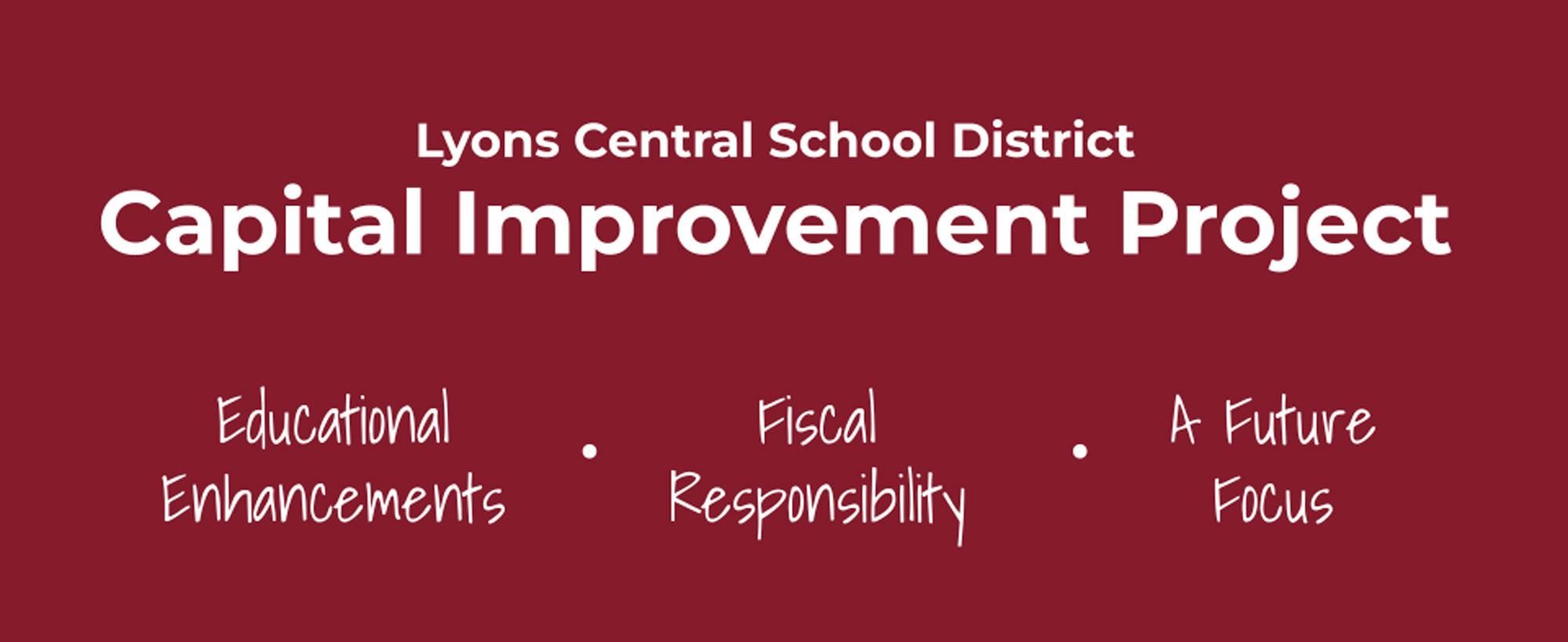 capital improvement project header graphic